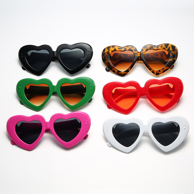 Wholesale PC Heart Sunglasses